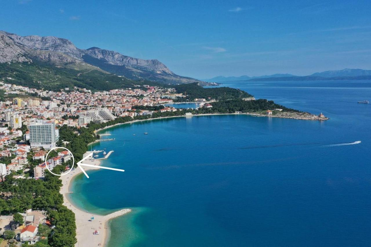 Apartments Libertas Beach Makarska Kültér fotó